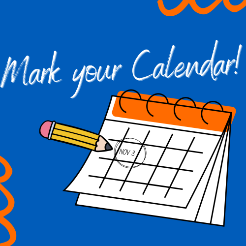 Mark your calendar
